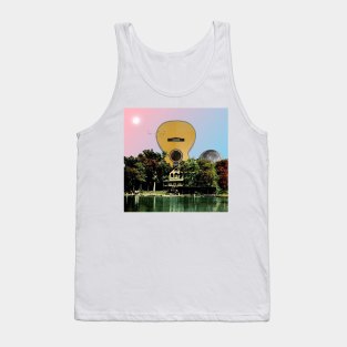 Guitar House - Surreal/Collage Art Tank Top